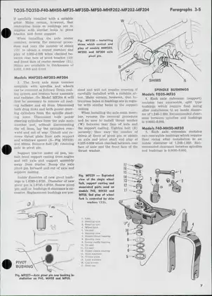 Massey Ferguson 50, 202, 204, F-40, TO 35, 35, MF3 5 Diesel, MH 50, MHF 202 tractor manual Preview image 5