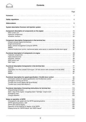 MAN monitoring diagnose system EDC7-D08 D28 D28V series engine repair manual Preview image 3