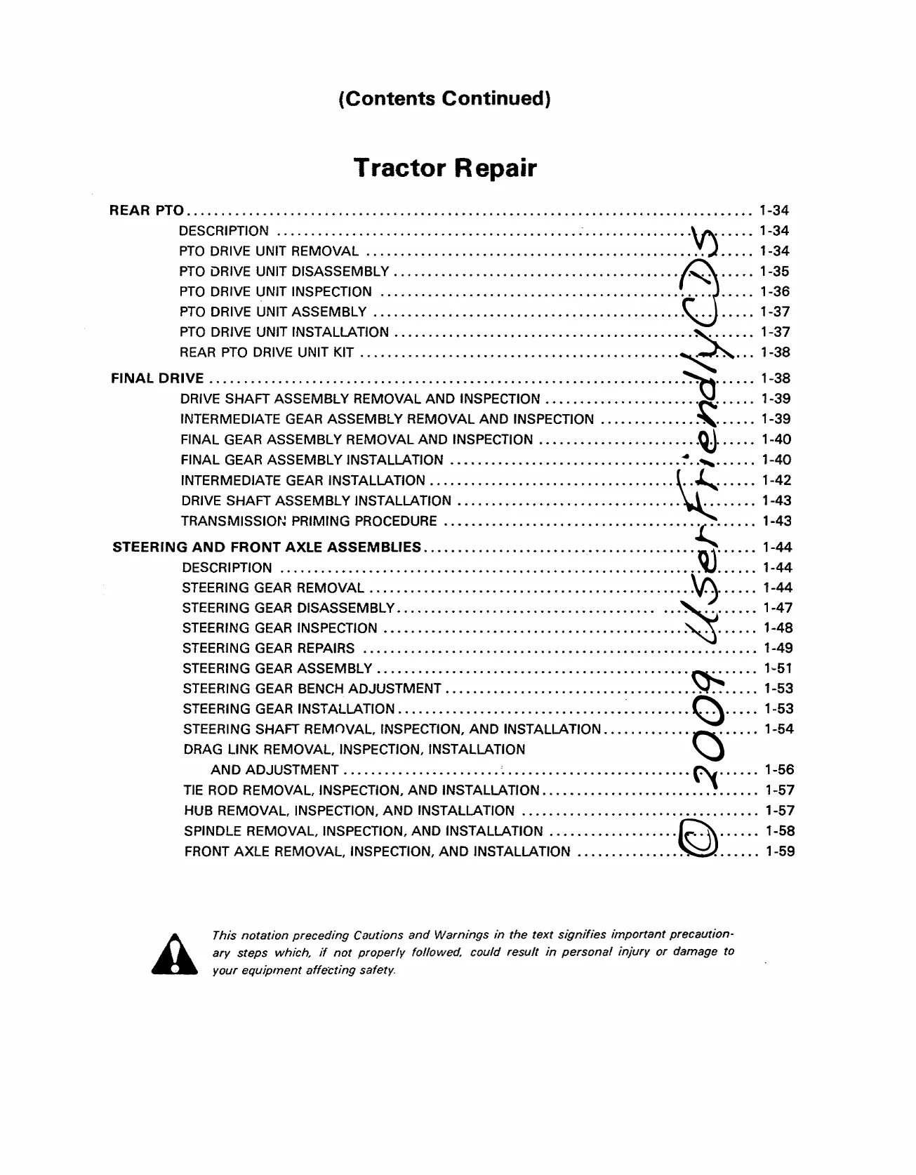 1973-1975 Allis Chalmers™ 620 tractor operator owner manual Preview image 5
