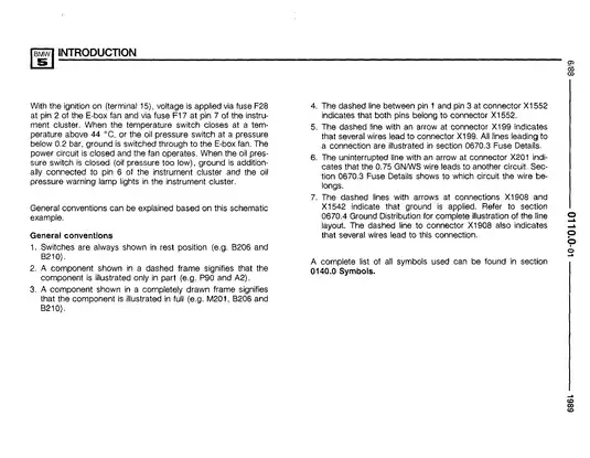 BMW 525i/535i E34 Electrical Troubleshooting Manual (1989) Preview image 5