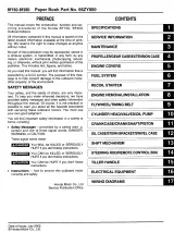Honda BF15D and BF20D Outboard Motor Service Manual 2002 (P/N 66ZY000) – preview page 1