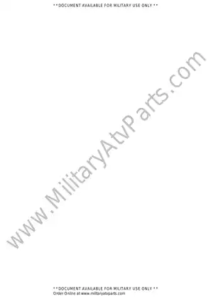 Kawasaki TERYX 750 FI 4x4 Complete Service Manual - Military Use Only Preview image 2