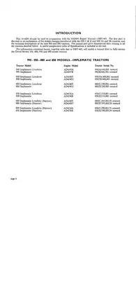 David Brown 850 and 950 Series Tractor Repair Manual Preview image 4