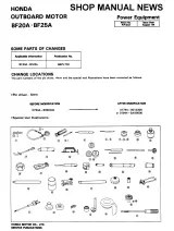 1994 Honda BF20A/BF25A Outboard Motor Service Manual (P/N 66ZV700) – preview page 3