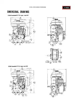 Honda G150, G200 engine service manual Preview image 3