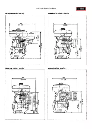 Honda G150, G200 engine service manual Preview image 5