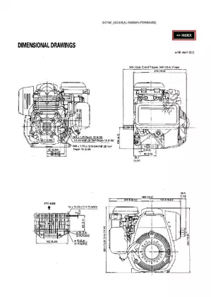 Honda GC160 horizontal shaft engine service manual Preview image 4