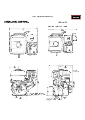 Honda GX140 engine service manual Preview image 4