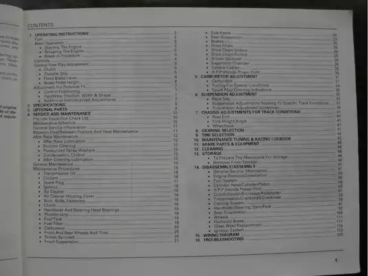 Comprehensive Honda CR Motorcycle Service Manual (Year Range: 2019-2021)