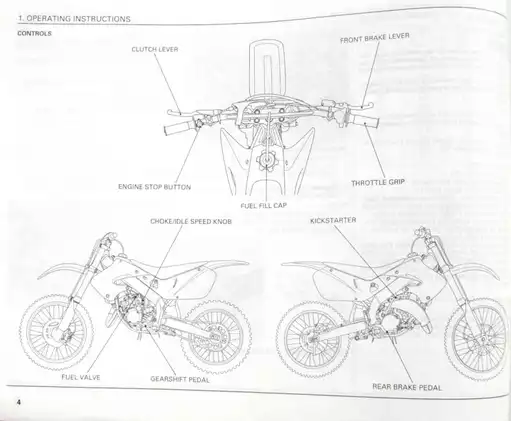 Comprehensive Honda CR Motorcycle Service Manual (Year Range: 2019-2021) Preview image 4