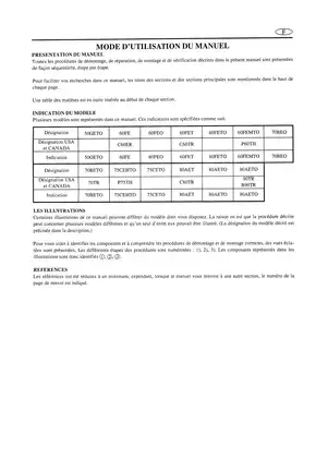 Yamaha Outboard Motor Service Manual (1996-2010) - Comprehensive Guide for Models GOTLRA, GOTLRX, GOTLRY and more Preview image 5