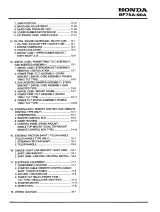 1996 Honda BF75A / BF90A Outboard Motor Service Manual OEM (P/N 66ZW000) – preview page 3