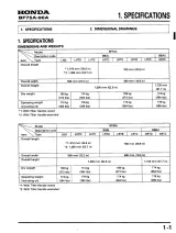 1996 Honda BF75A / BF90A Outboard Motor Service Manual OEM (P/N 66ZW000) – preview page 4