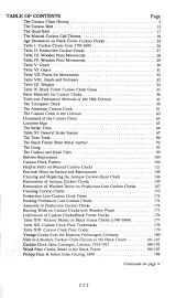 Black Forest Cuckoo Clock Models Manual  1730–1990 (P/N ISBN 0-93396-24-4) – preview page 3