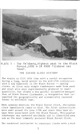 Black Forest Cuckoo Clock Models Manual  1730–1990 (P/N ISBN 0-93396-24-4) – preview page 5
