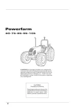 McCormick Powerfarm 60, 65, 75, 85, 95, 105 Tractor 2003 Operation and Maintenance Manual (PN 3665 926 M1) – preview page 3