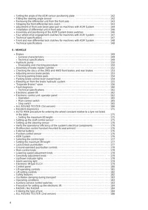 1997-2004 Deutz-Fahr™ Agroplus 75, 85, 95, 100 tractor workshop manual Preview image 4