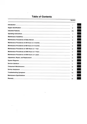 Cummins QSB4.5, QSB6.7 series diesel engine operation and maintenance manual Preview image 5