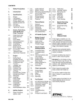 STIHL 024 & 026 Chainsaw Service Manual OEM – preview page 2