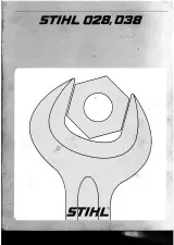 STIHL 028 and 038 Chainsaw Service Manual (P/N 1118-080-1805) – preview page 1
