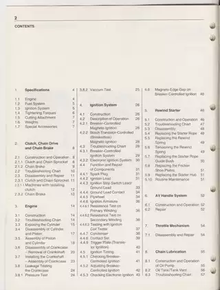 Stihl 051, 076 chainsaw service manual Preview image 4