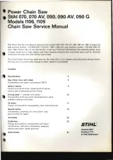 STIHL 070, 070AV, 090, 090AV & 090G Chain Saw Factory Service Manual (P/N 11061109) – preview page 2