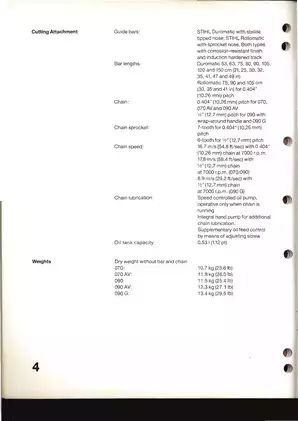 Stihl 070, 090, 090G Chain Saw service manual Preview image 5