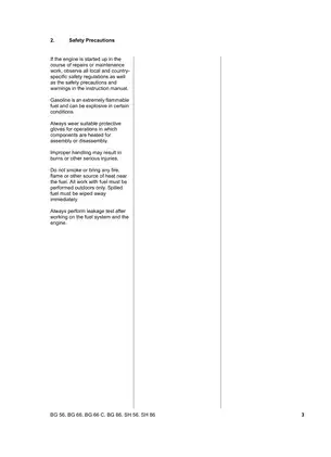 STIHL BG 56 Service and Repair Manual Preview image 4