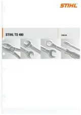 STIHL TS 400 Cut-Off Machine 1998–2004 Service & Repair Manual (P/N 0455 338 0123) – preview page 1