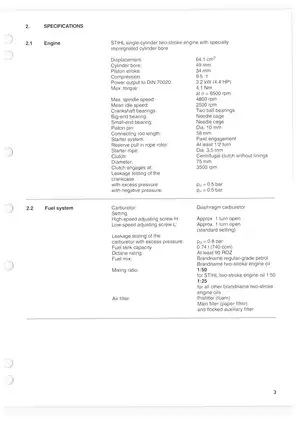 1998-2004 Stihl TS 400 Super Cut Saw service manual Preview image 4