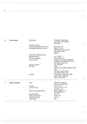 STIHL TS 460 Cutquik Service Manual - Repair and Maintenance Guide Preview image 5