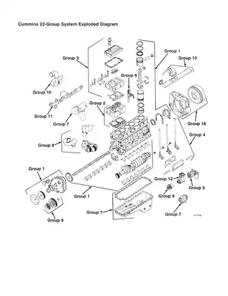 Cummins N14 diesel engine shop manual Preview image 4