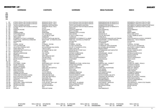 2003-2008 Ducati Monster S4R parts manual Preview image 3