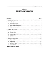 Daewoo D1146, D1146T, D2366, D2366T Diesel Engine Service Manual – preview page 3