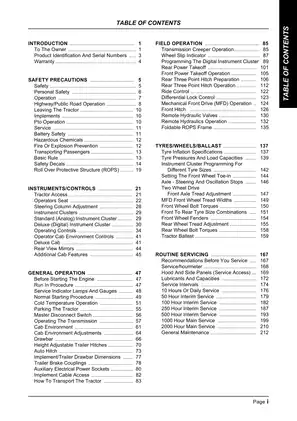 McCormick Tractors CX Series Operators Manual (CX50, CX60, CX70, CX80, CX90, CX100) Preview image 4