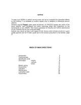 1962 Vespa 150 VBB Operation and Maintenance Manual (P/N Dis. 88356 M) – preview page 3