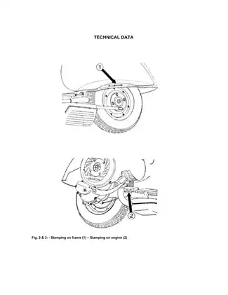 1962 Vespa 150 operation and maintenance manual Preview image 5