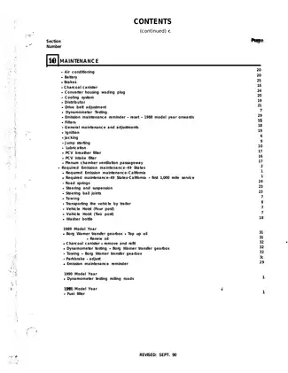 1987-1991 Range Rover Classic repair manual Preview image 5