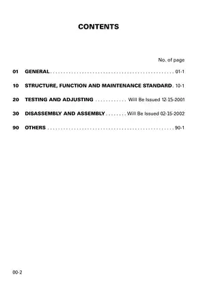 Komatsu™ PC300, 300LC-7, PC350, PC 350LC-7 excavator shop manual Preview image 2