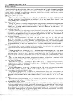 Kawasaki ZX900 Service Manual & Technical Guide (2000 Model) Preview image 2