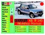 1990–2004 Isuzu KB TF 140 Workshop Manual – preview page 1