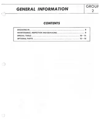 Suzuki DT115/140 Outboard Motor Service Manual Preview image 3