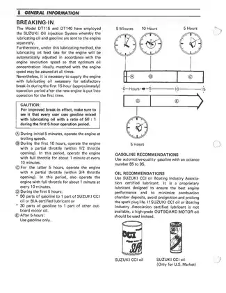 Suzuki DT115/140 Outboard Motor Service Manual Preview image 4