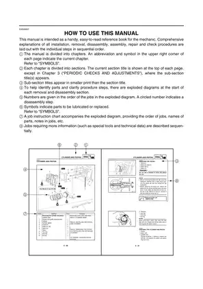 2005-2009 Yamaha YP250R X-MAX scooter service manual Preview image 4