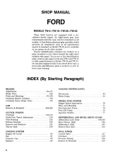 1983–1990 Ford TW-5, TW-15, TW-25, TW-35 Tractor Service & Repair Manual – preview page 2