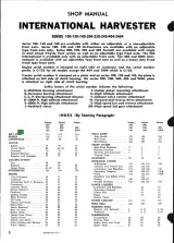 International Harvester Series 100/200, 130, 140, 200, 230, 240, 404, 2404 Tractor Repair Manual 1958–1974; 1940–1983 (P/N UT2222S) – preview page 2