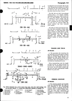 1954-1956 International Harvester 100, 130, 140, 200, 230, 240, 404, 2404 shop manual Preview image 5