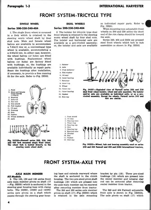 International Harvester Shop Manual for Farmall Series 100-2404 Preview image 4