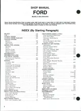 1983–1990 Ford 2810, 2910, 3910 Diesel Utility Tractor Service Manual (P/N 2810–2910-3910) – preview page 1