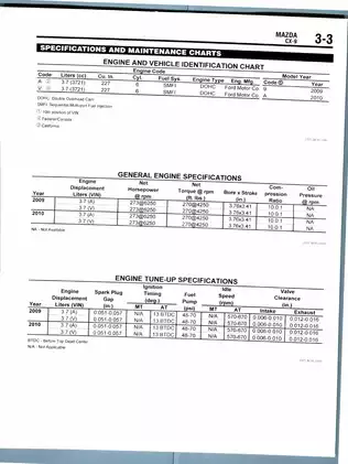 2007-2013 Mazda CX9 repair manual Preview image 5